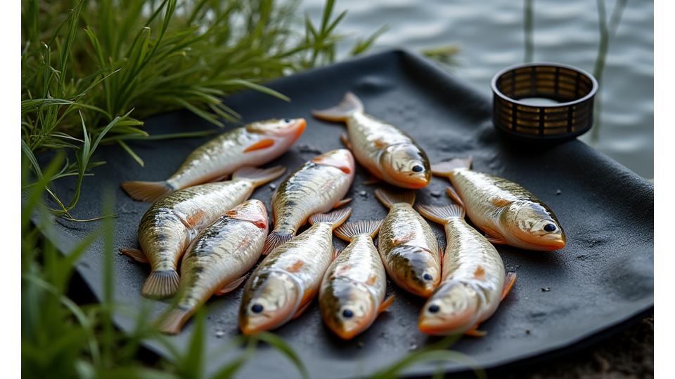 Erfolgreiches Feedern mit vielen Rotaugen