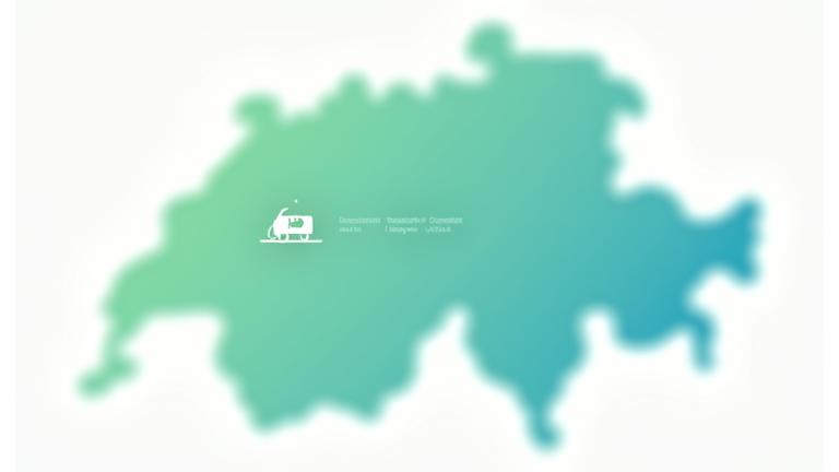 Karte der Schweiz mit Lieferzeiten